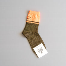 Load image into Gallery viewer, Women Neon Sparkle Crew Socks
